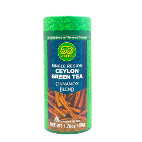 Single Region Ceylon Green Tea Cinnamon Blend