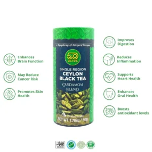 Single Region High Elevation Ceylon Black Tea Cardamom Blend product image