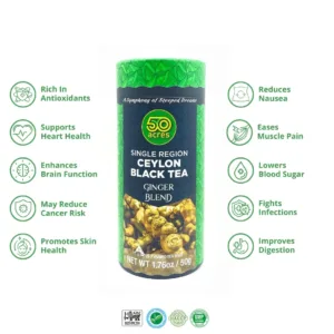 Single Region High Elevation Ceylon Black Tea Ginger Blend product image